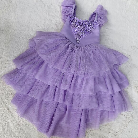 NWT Size 4 - LOVELY LITTLE LADY DRESS.......BY DOLLCAKE - Picture 4 of 5